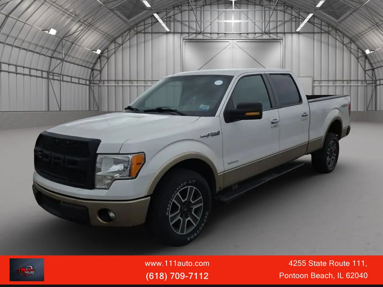 Used 2012 Ford F150 Lariat w/ Lariat Chrome Pkg image 1