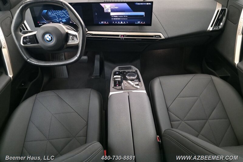Used 2024 BMW iX xDrive50 w/ BMW I Signature Blue Package AWD/4WD image 31