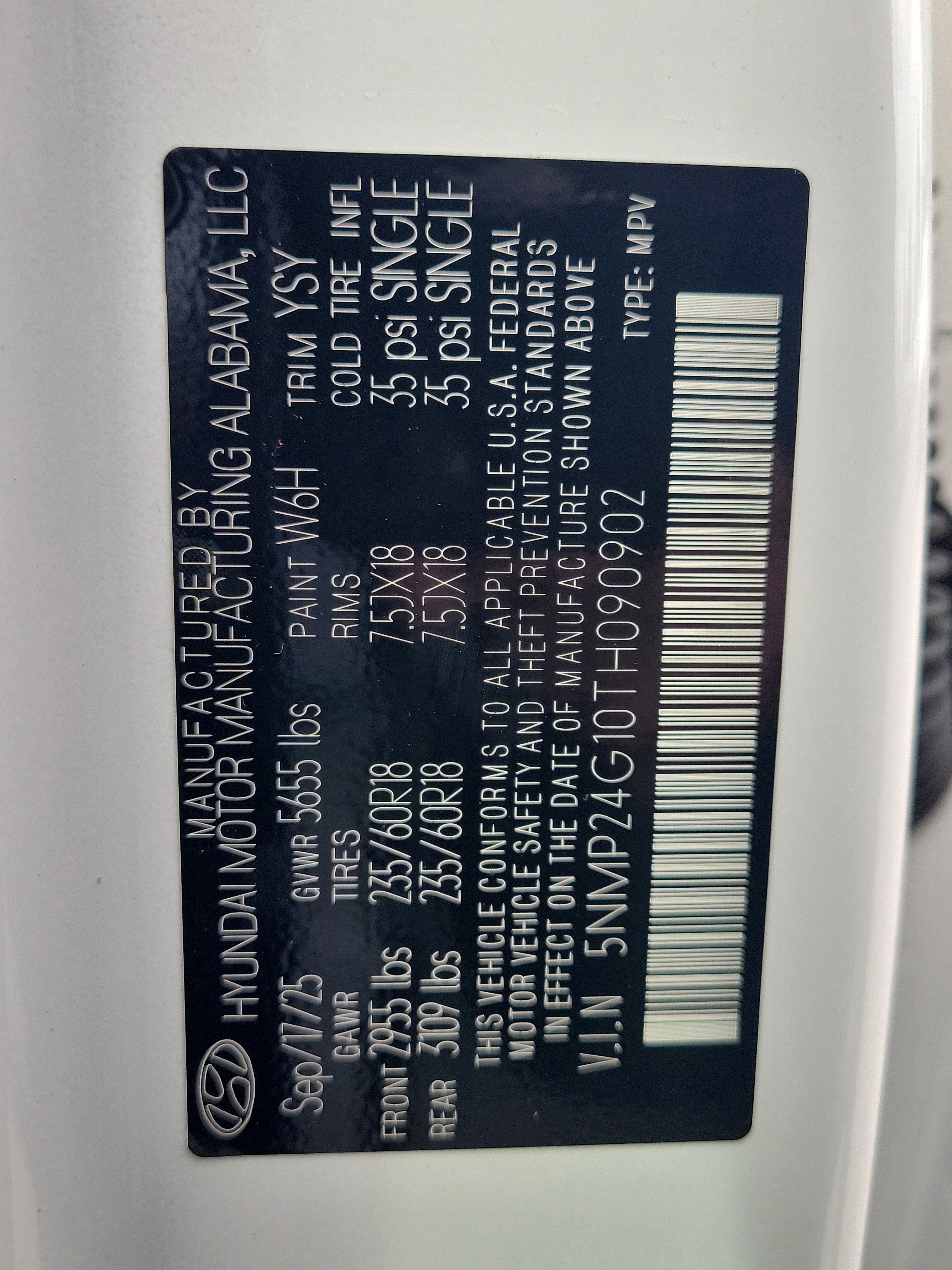 New 2026 Hyundai Santa Fe SEL FWD image 37