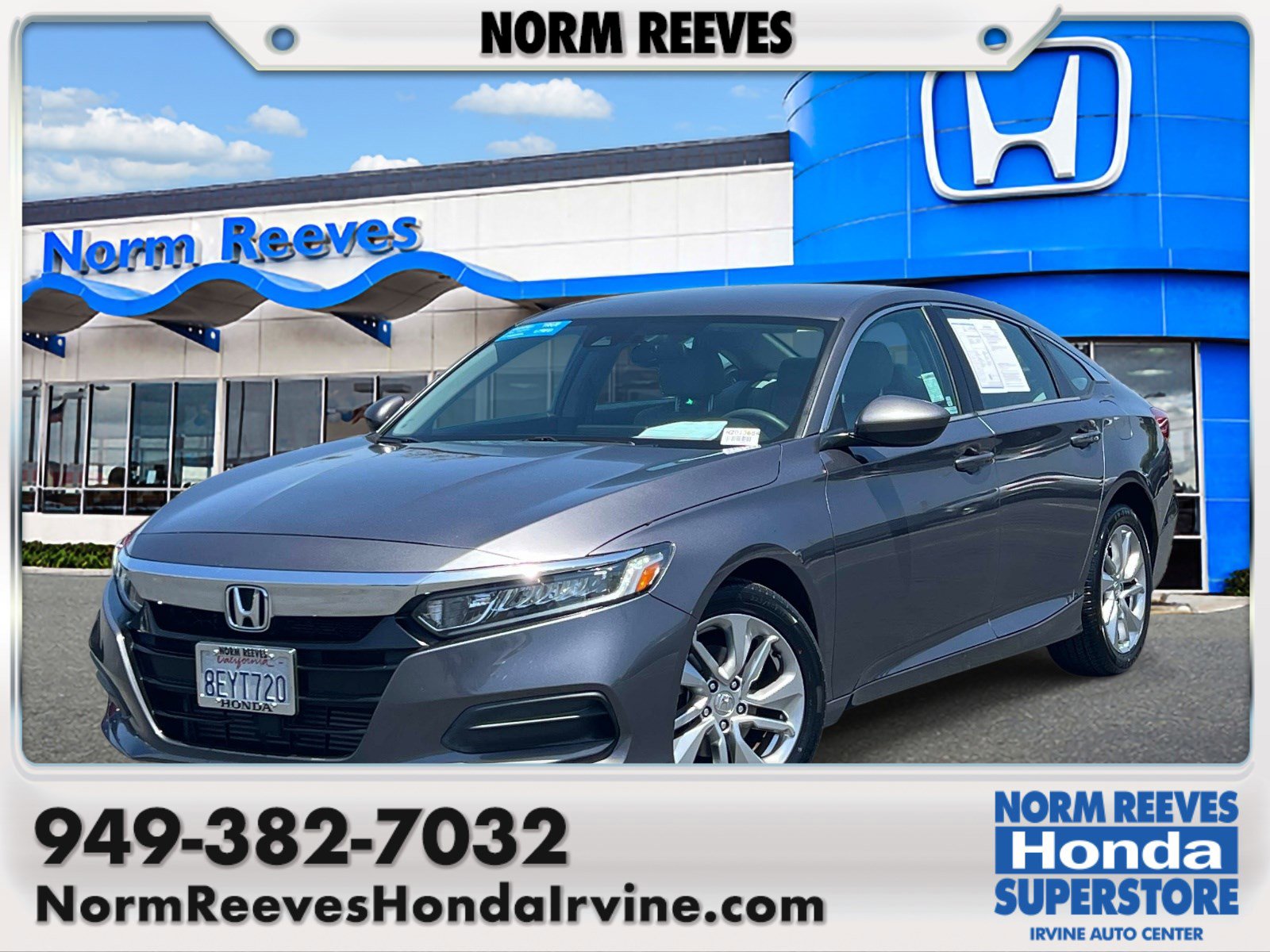 Certified 2018 Honda Accord LX image 1