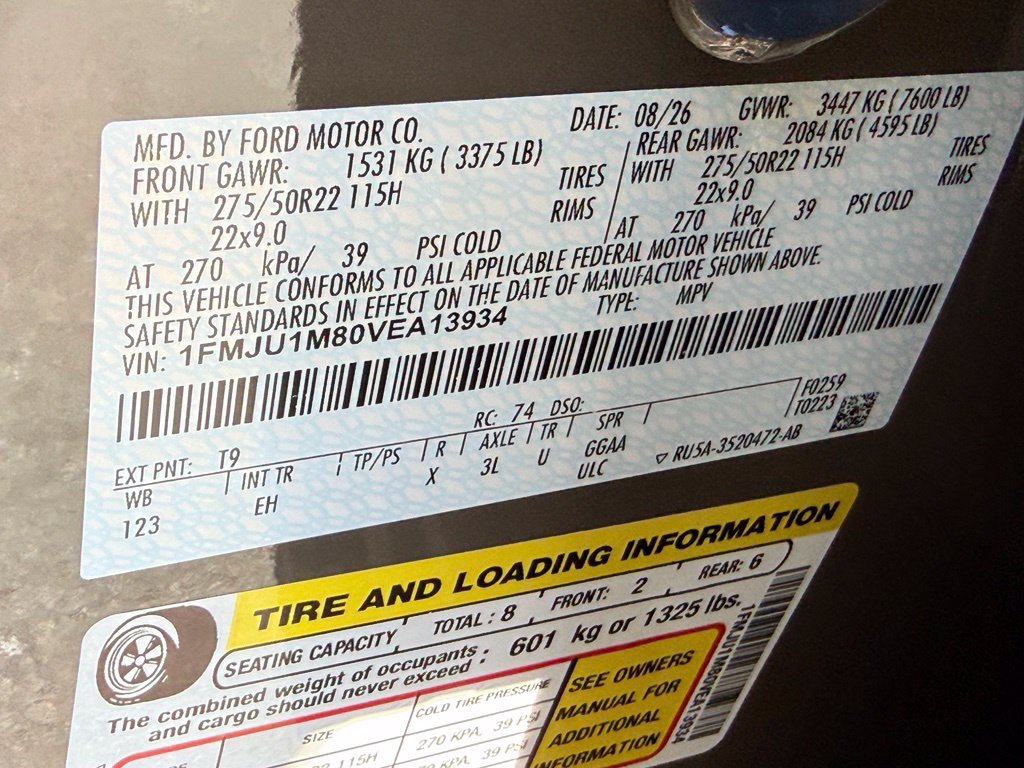 New 2027 Ford Expedition Platinum w/ Stealth Appearance Package AWD/4WD image 54
