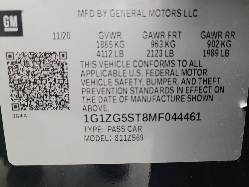 Used 2021 Chevrolet Malibu RS FWD image 33