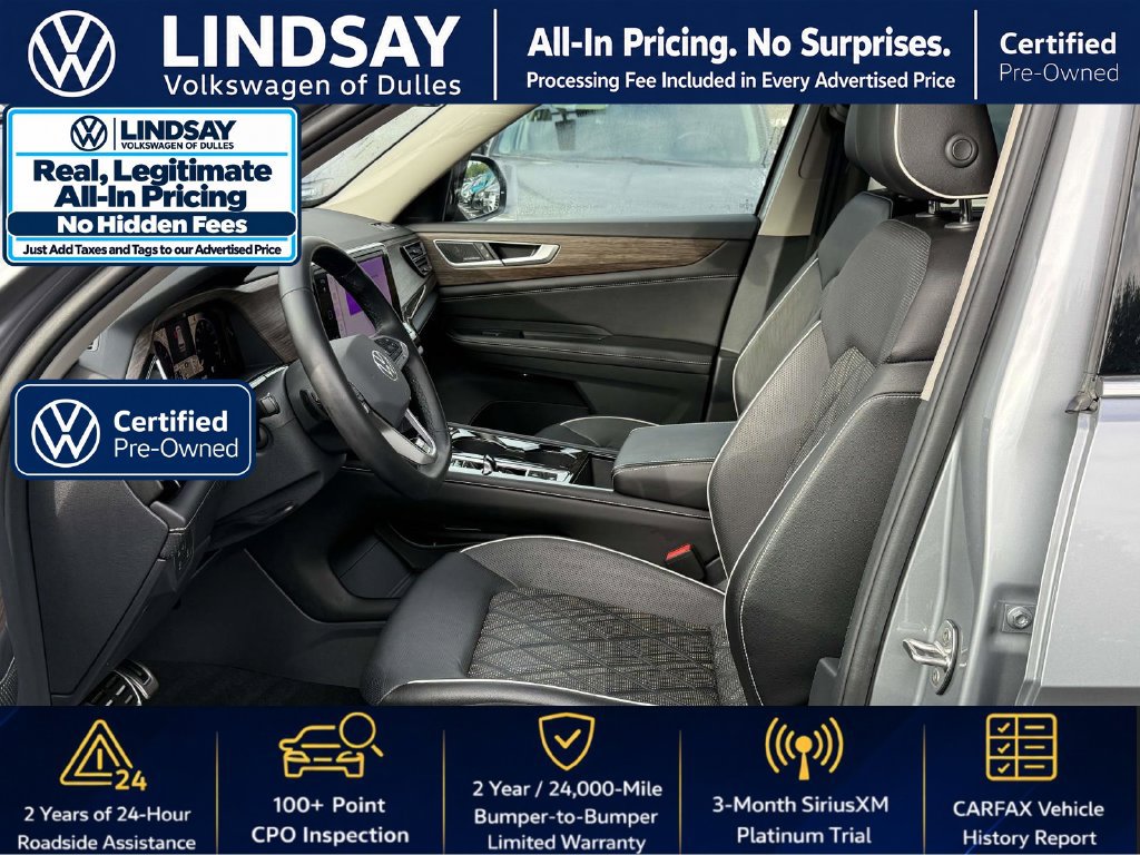 Used 2024 Volkswagen Atlas SEL Premium R-Line AWD/4WD image 12