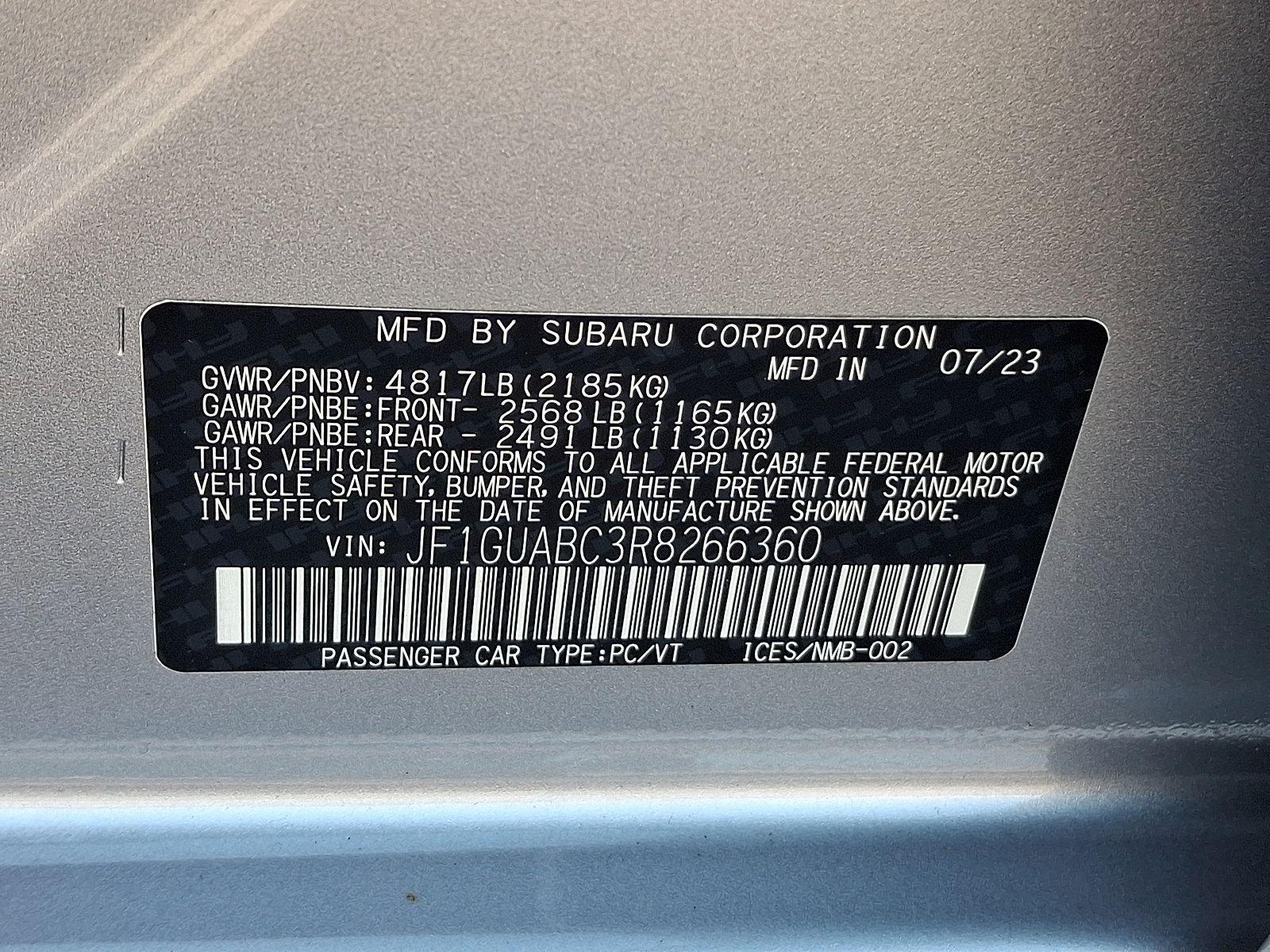 Certified 2024 Subaru Impreza 2.0i AWD/4WD image 26