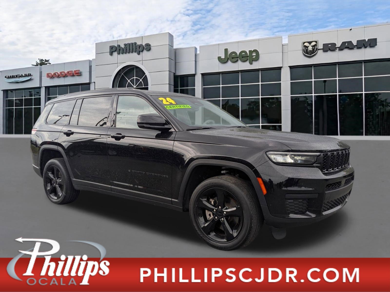 Certified 2024 Jeep Grand Cherokee L Laredo