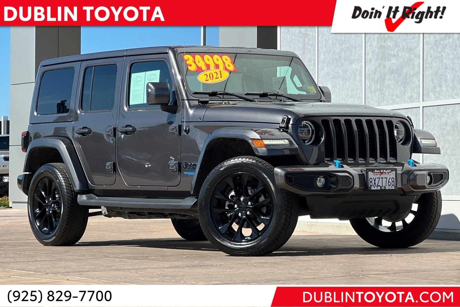 Used 2021 Jeep Wrangler Unlimited Sahara