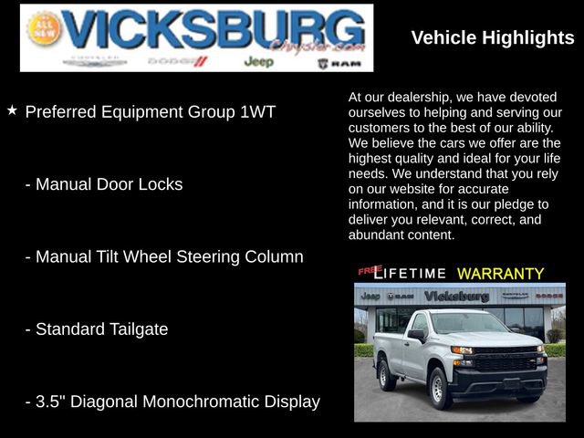 Used 2021 Chevrolet Silverado 1500 W/T w/ WT Fleet Convenience Package image 25