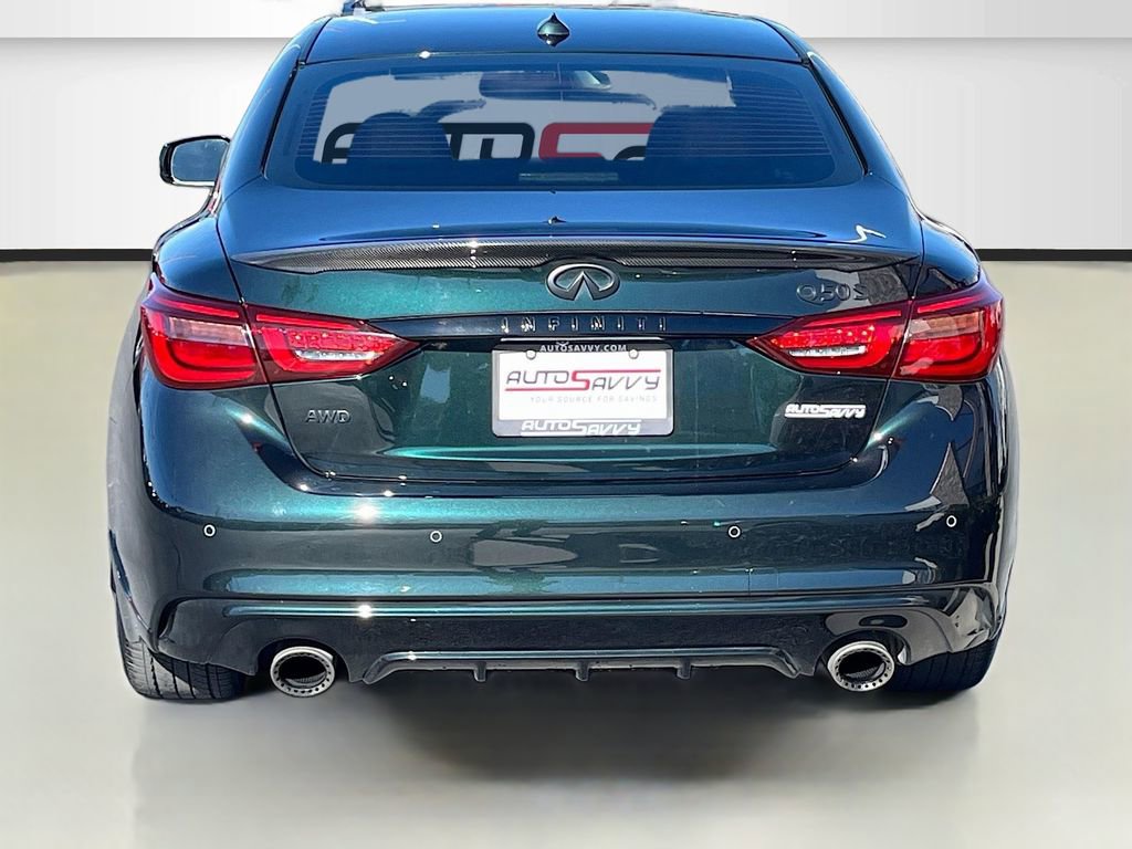 Used 2024 INFINITI Q50 Red Sport 400 w/ Black Opal Edition AWD/4WD image 6