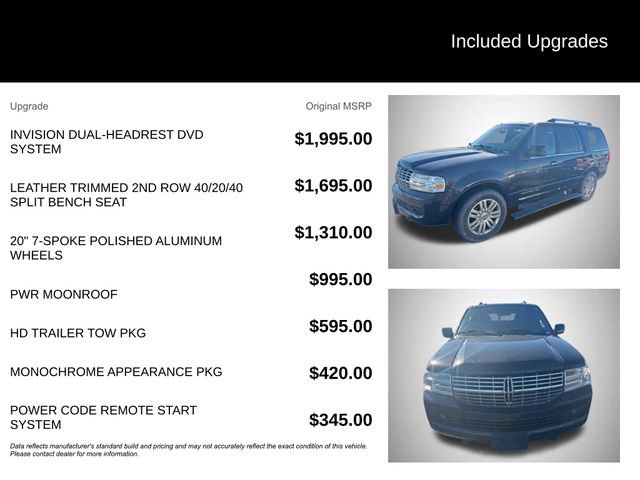 Used 2013 Lincoln Navigator 4WD w/ HD Trailer Tow Pkg image 7