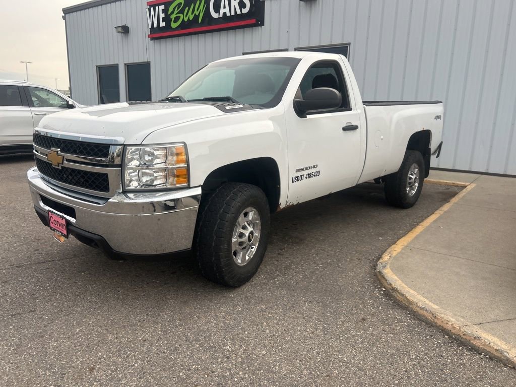 Used 2013 Chevrolet Silverado 2500 W/T w/ Snow Plow Prep Package image 2