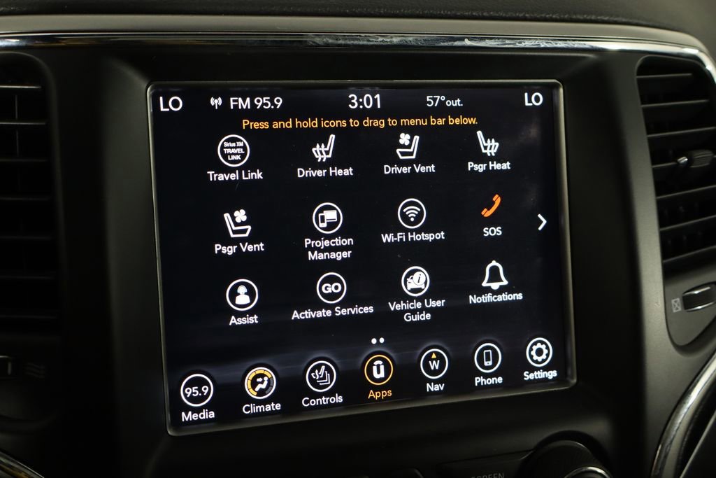 Used 2018 Jeep Grand Cherokee Trailhawk w/ Trailhawk Luxury Group image 35