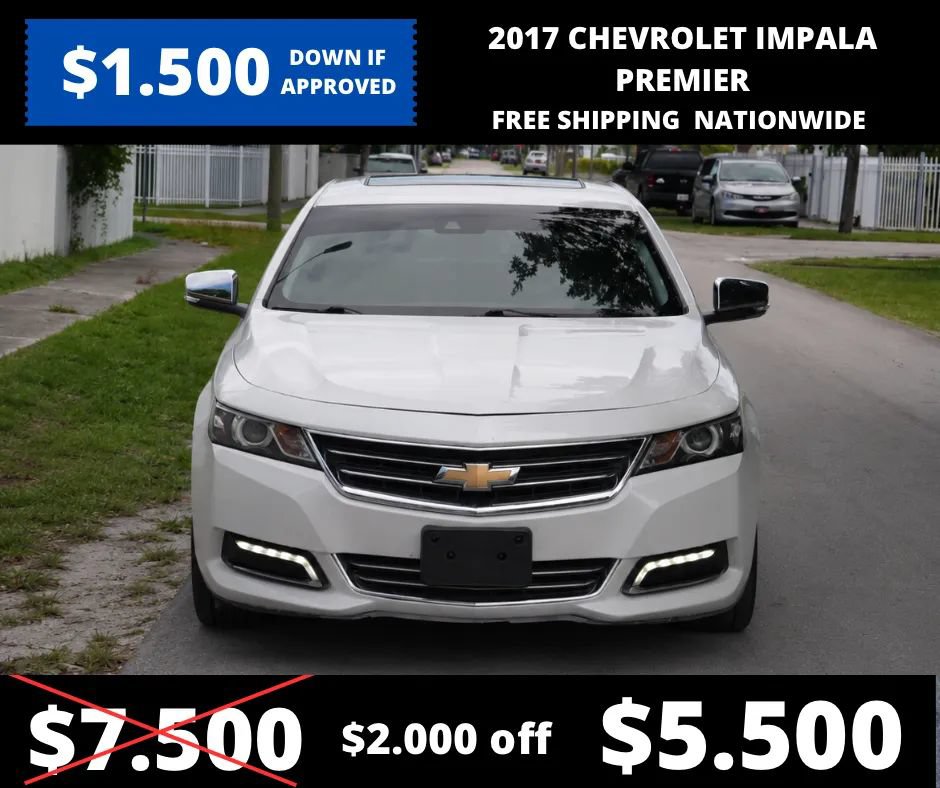 Used 2017 Chevrolet Impala Premier w/ Enhanced Convenience Package FWD image 2