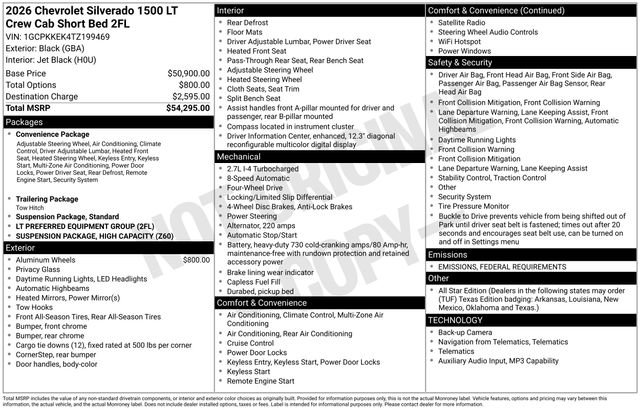 New 2026 Chevrolet Silverado 1500 LT image 5