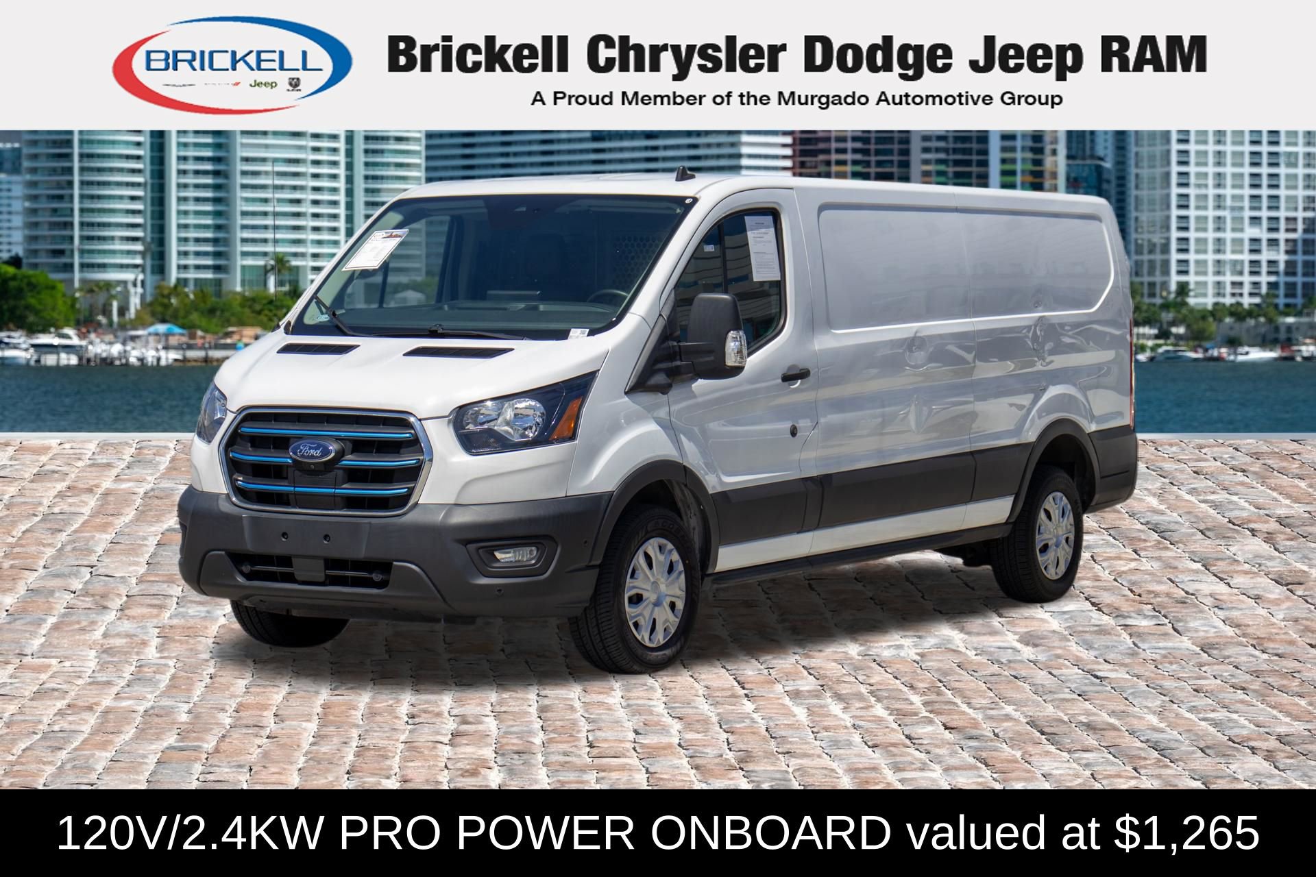 Used 2023 Ford E-Transit Low Roof w/ Load Area Protection Package image 1