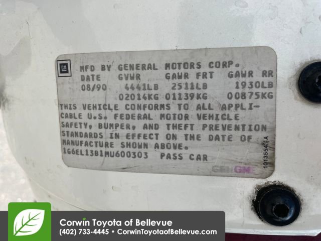Used 1991 Cadillac Eldorado Coupe FWD image 16