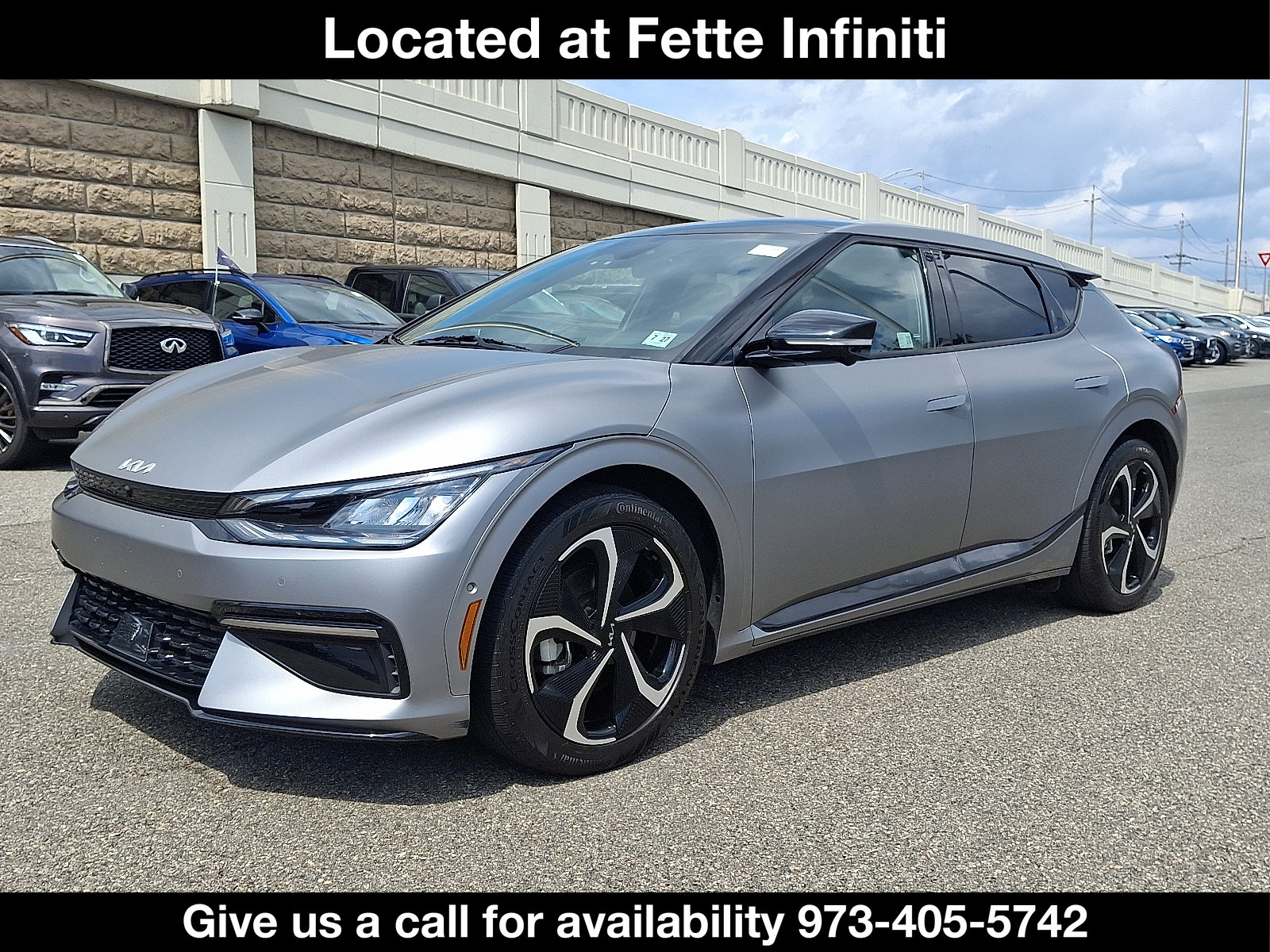 Certified 2022 Kia EV6 GT-Line w/ GT-Line White Seat Package