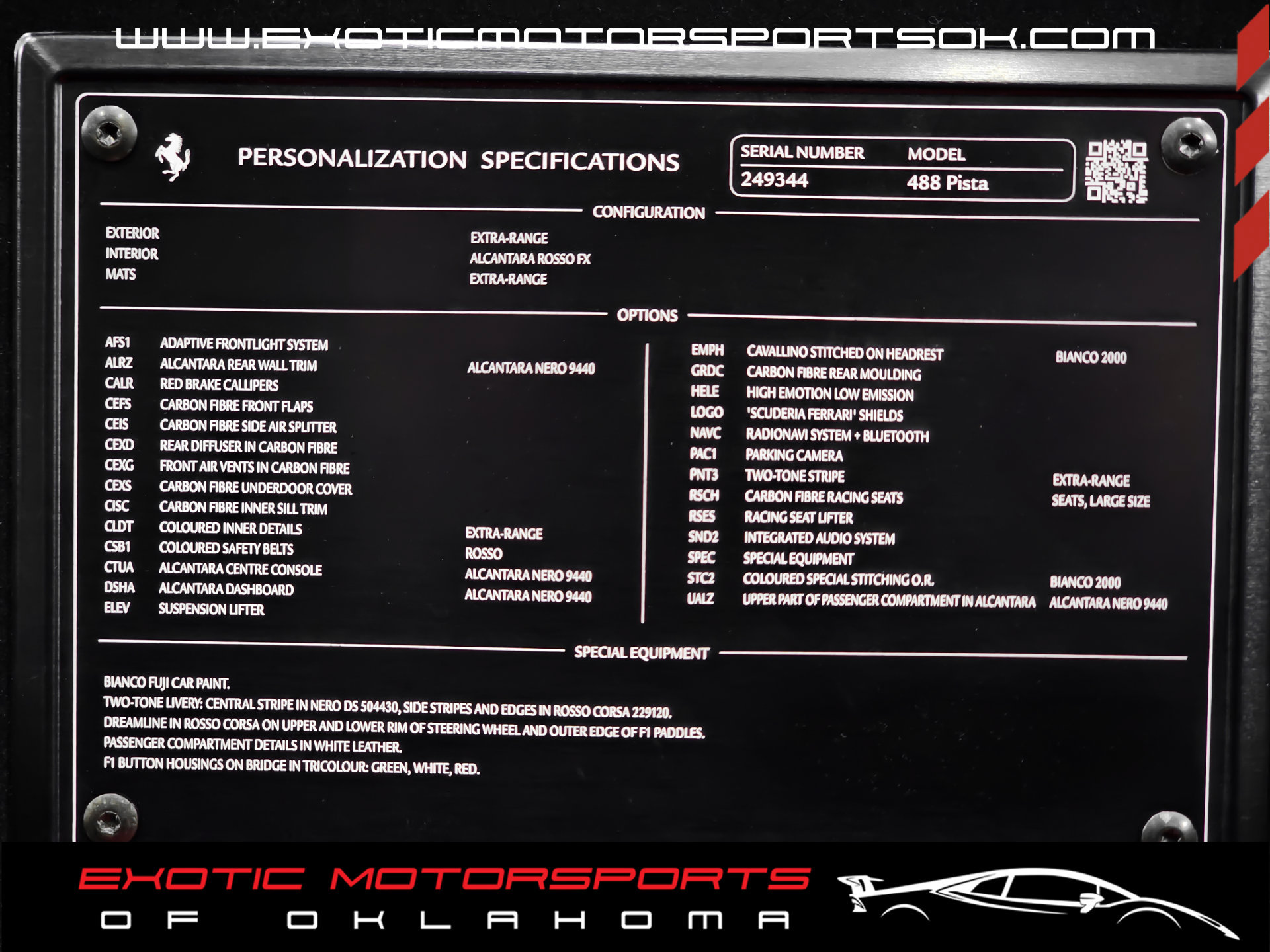Used 2020 Ferrari 488 Pista Coupe RWD image 3