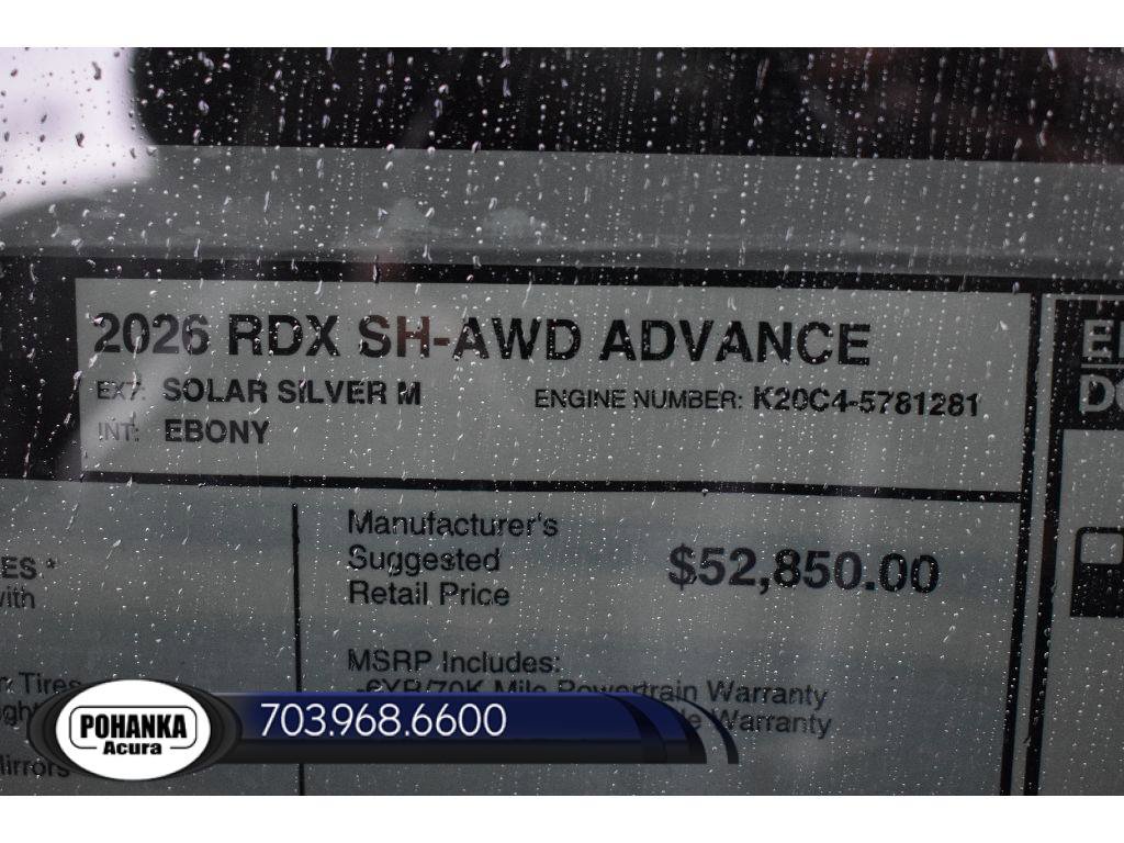 New 2026 Acura RDX Advance Package image 38