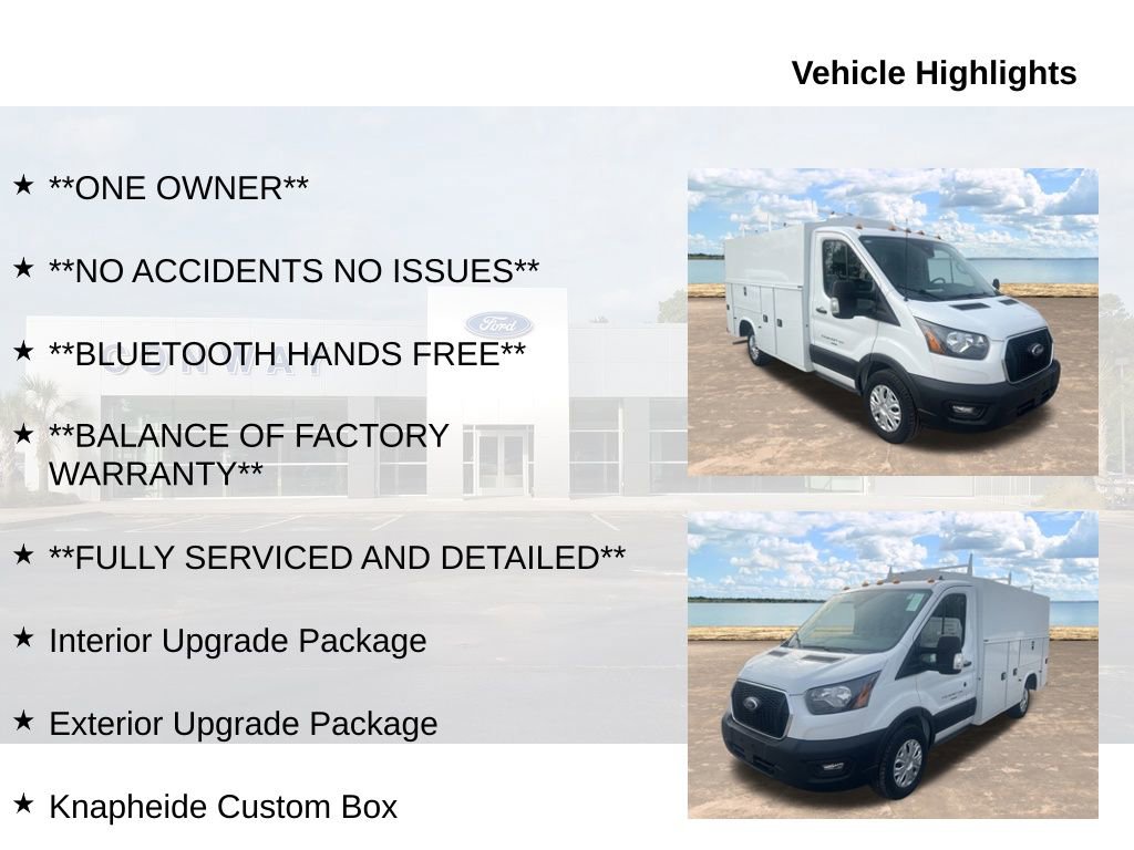 Used 2024 Ford Transit 350 w/ Interior Upgrade Package image 6