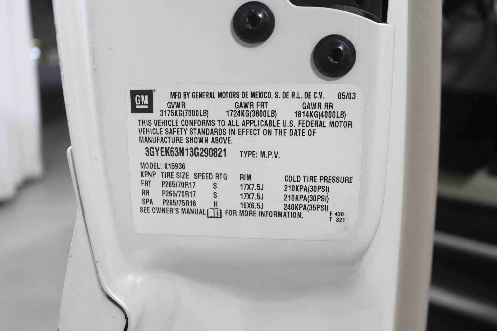 Used 2003 Cadillac Escalade EXT image 33