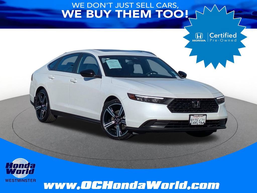 Certified 2025 Honda Accord Sport image 1