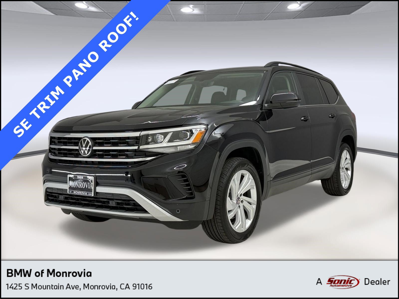 Used 2023 Volkswagen Atlas SE w/ Panoramic Sunroof Package