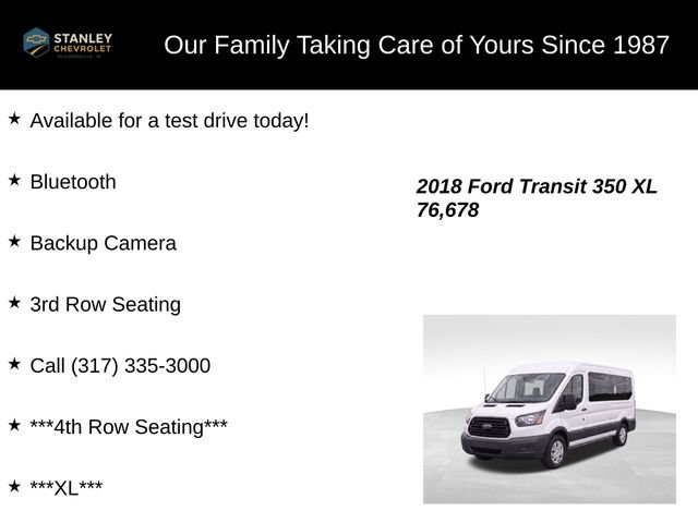 Used 2018 Ford Transit 350 XL RWD image 9