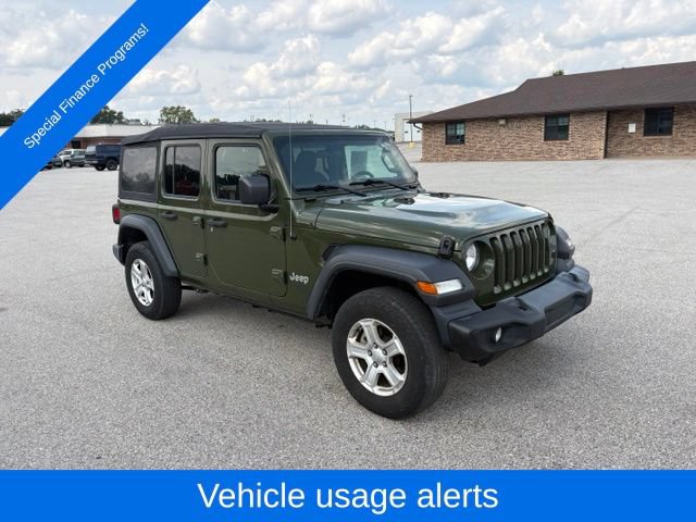 Used 2021 Jeep Wrangler Unlimited Sport AWD/4WD image 9