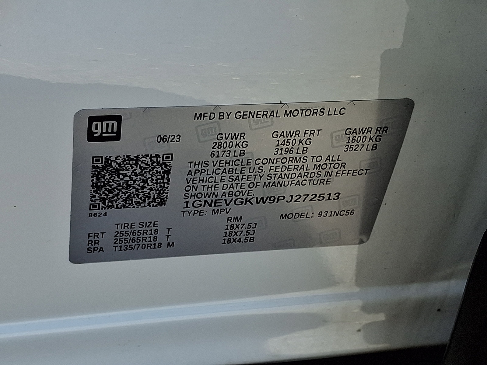 Certified 2023 Chevrolet Traverse LT AWD/4WD image 29