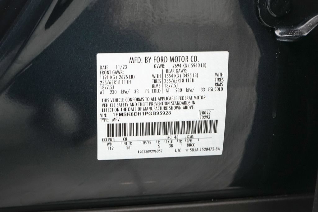 Certified 2023 Ford Explorer XLT w/ Equipment Group 202A image 26