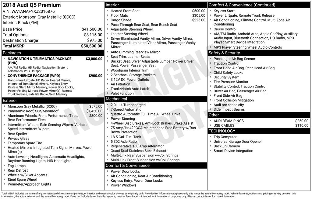 Used 2018 Audi Q5 2.0T Premium image 11