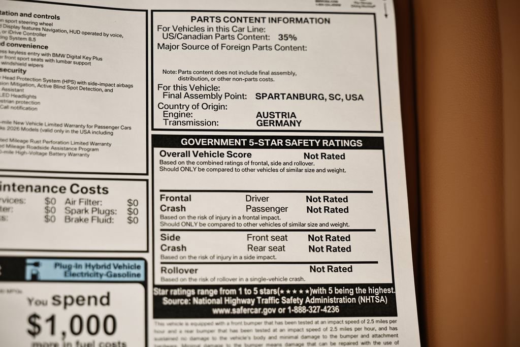 New 2026 BMW X5 xDrive50e w/ Executive Package AWD/4WD image 27