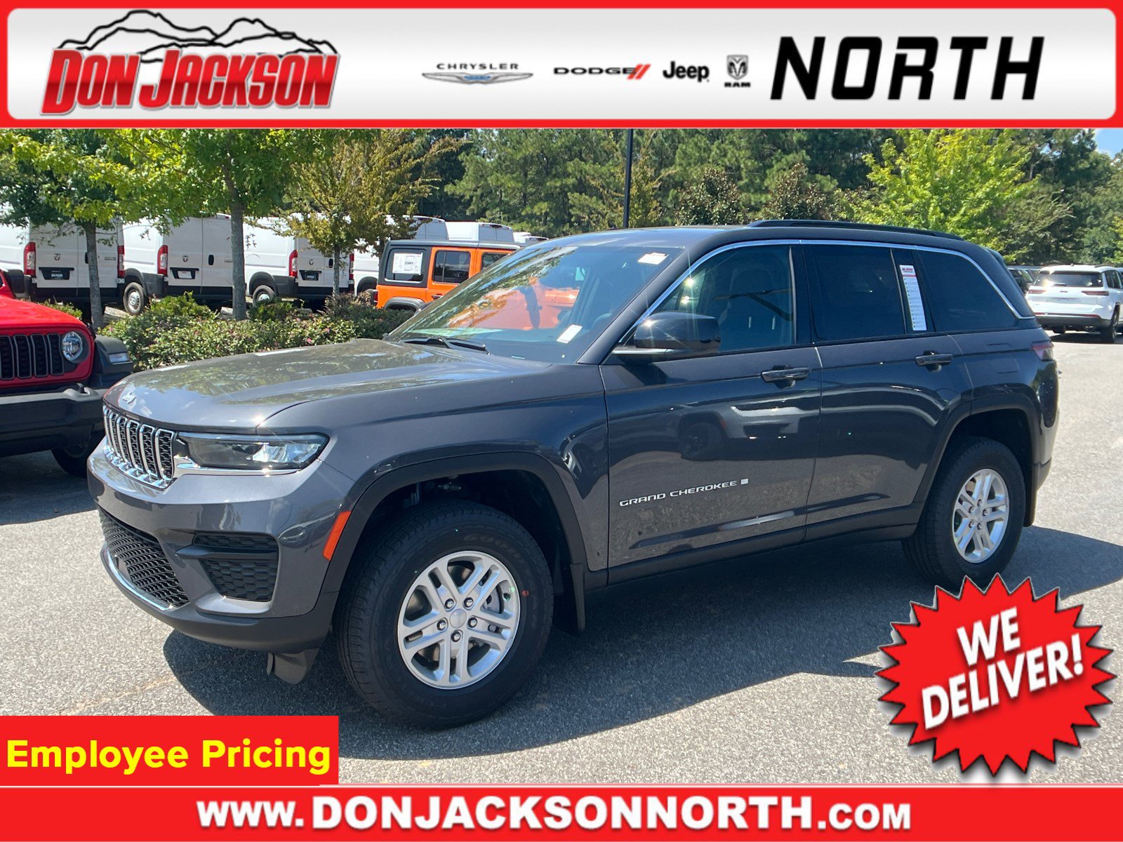 New 2025 Jeep Grand Cherokee Laredo