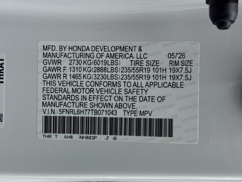 New 2026 Honda Odyssey Sport-L image 26