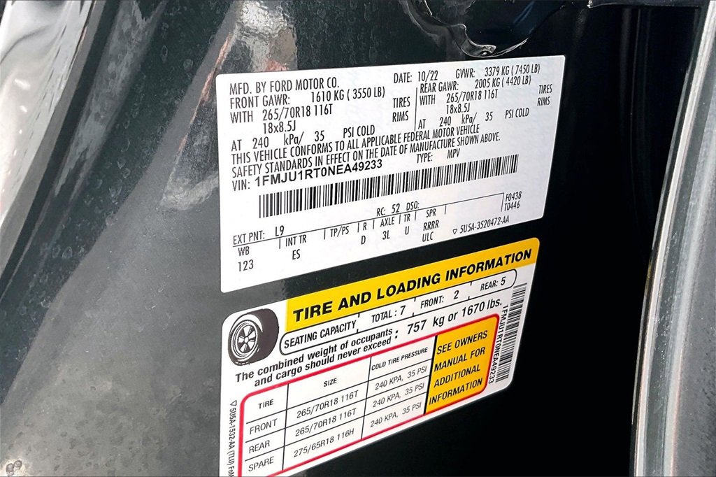 Used 2022 Ford Expedition Timberline image 34