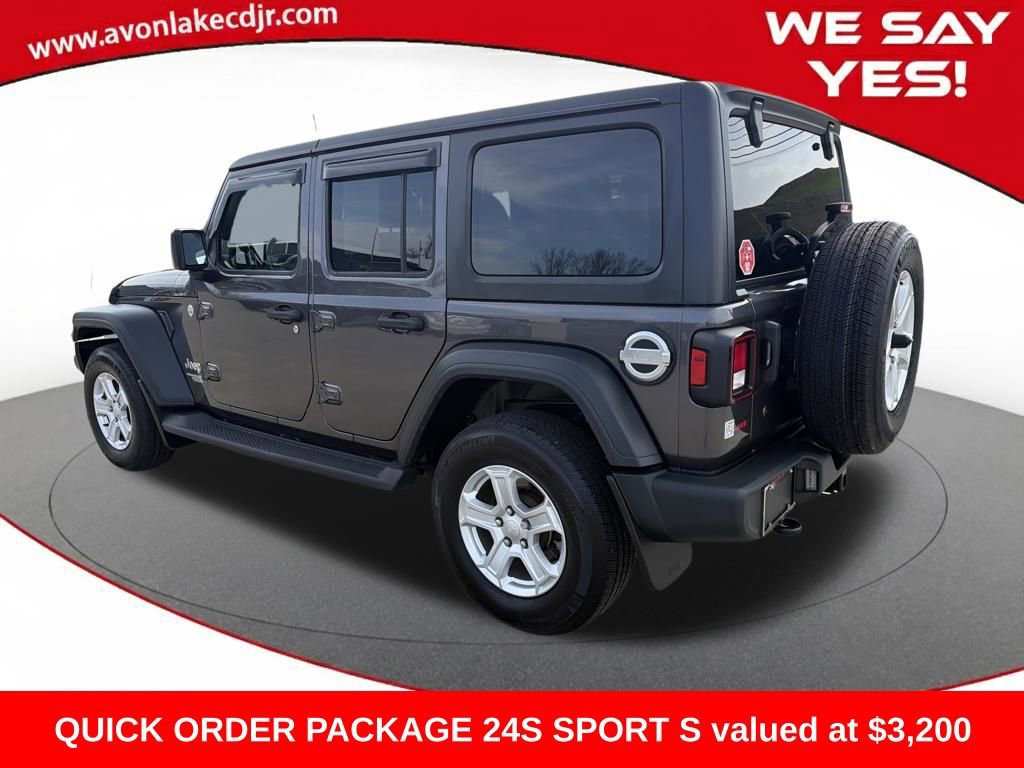 Used 2018 Jeep Wrangler Unlimited Sport S image 3