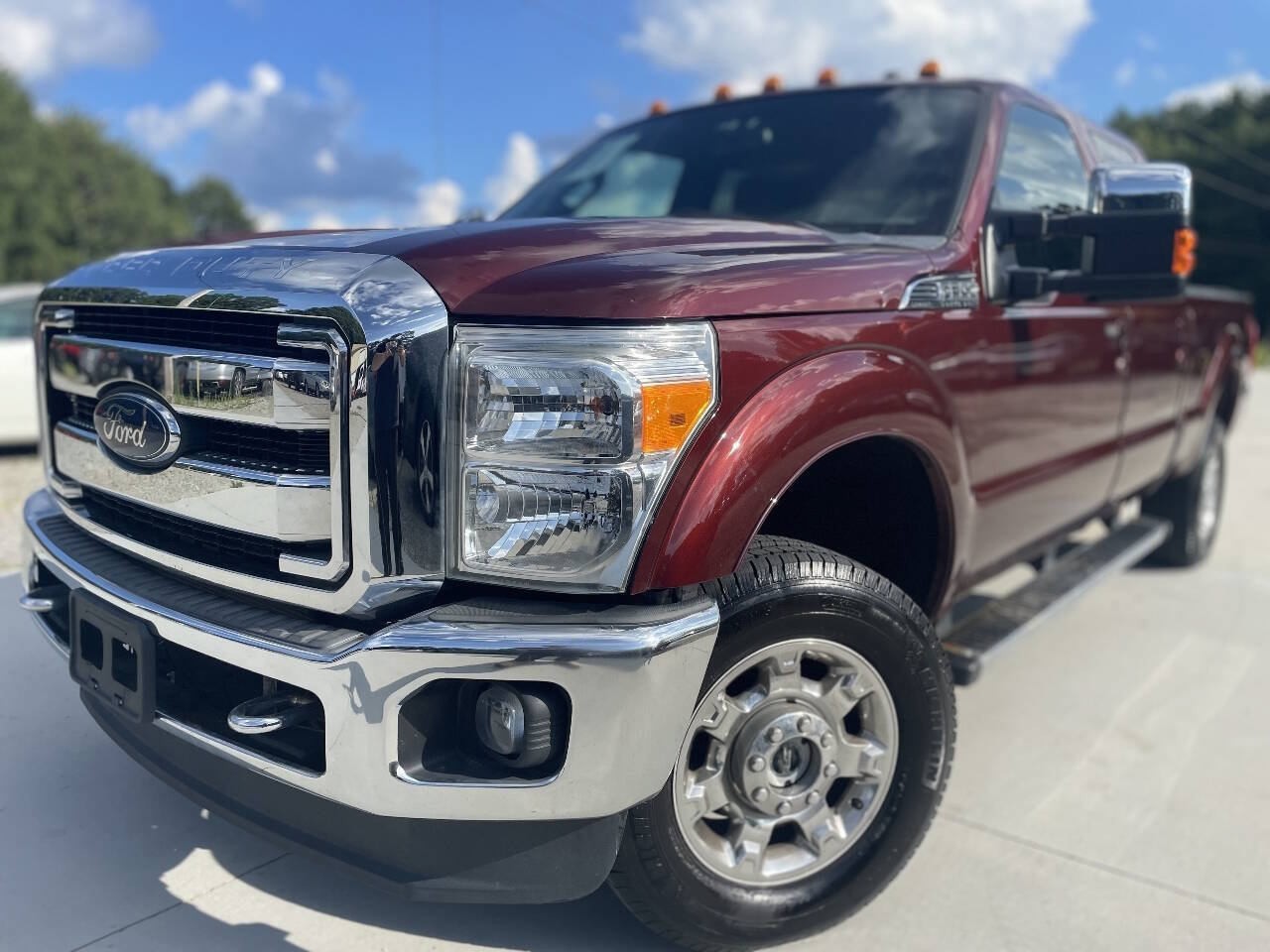 Used 2015 Ford F350 Lariat w/ Lariat Ultimate Package AWD/4WD image 3