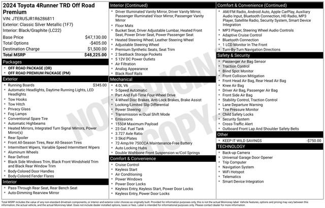 Used 2024 Toyota 4Runner TRD Off-Road Premium image 27