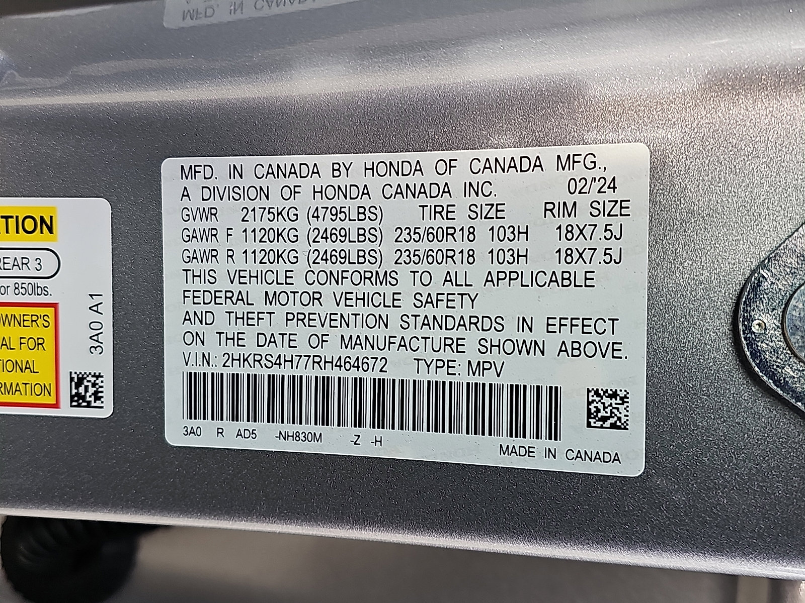 Used 2024 Honda CR-V EX-L image 27