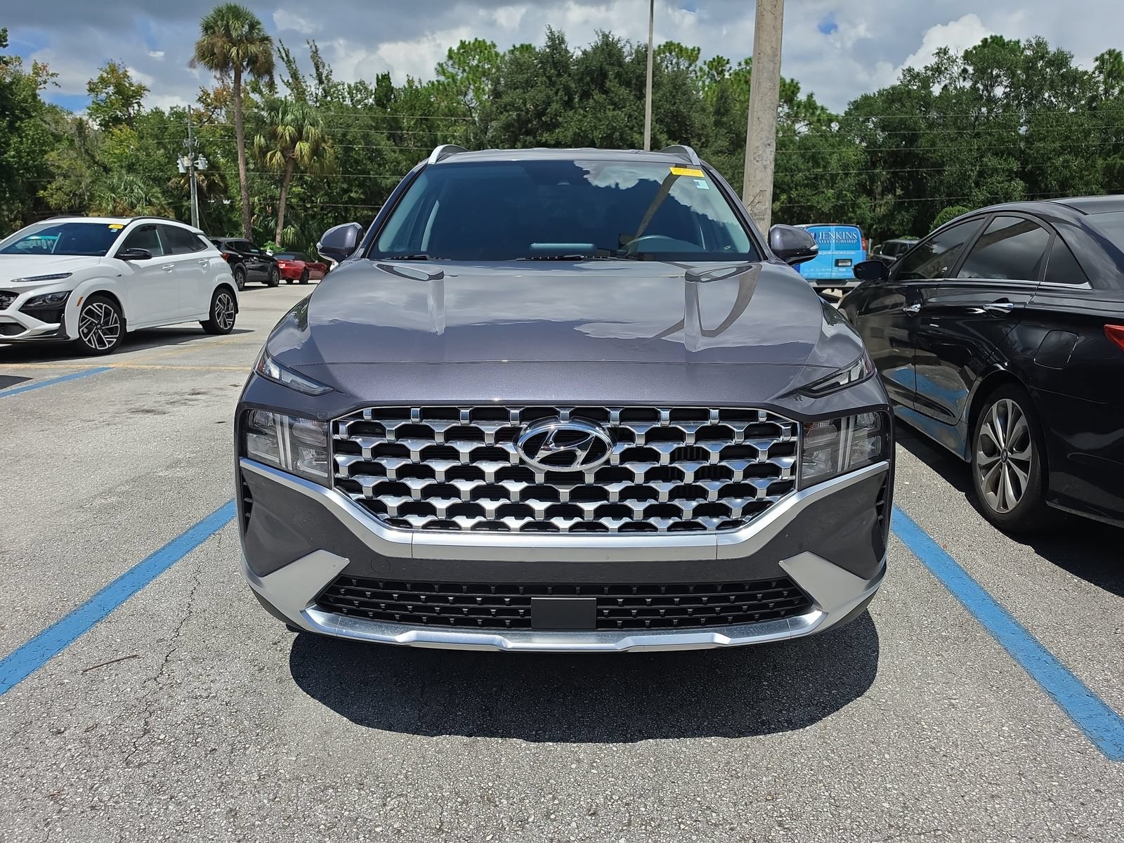 Used 2022 Hyundai Santa Fe Blue AWD/4WD image 8