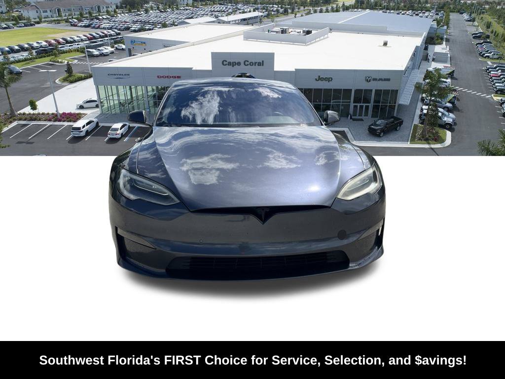 Used 2021 Tesla Model S Plaid AWD/4WD image 2