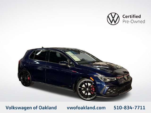 Certified 2022 Volkswagen GTI SE w/ Black Wheel Package
