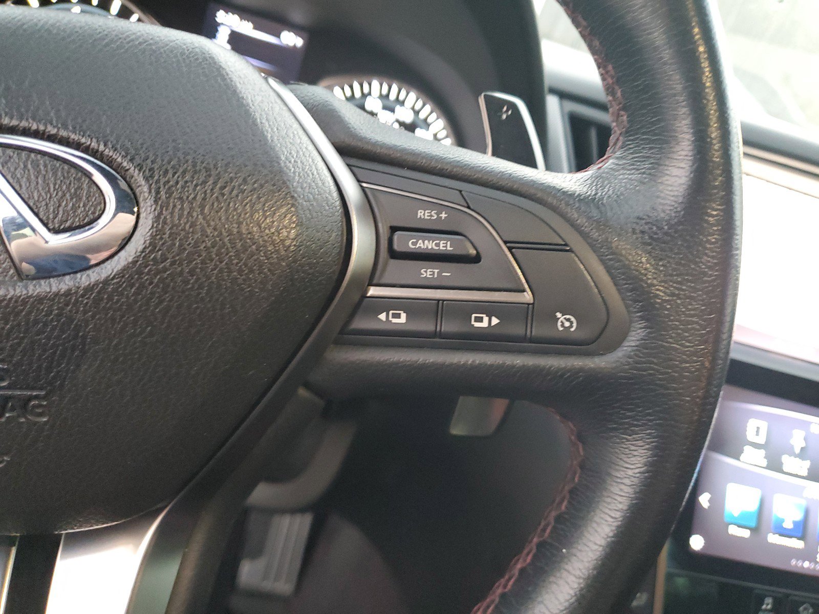 Used 2018 INFINITI Q50 Red Sport 400 w/ Sensory Package (Sport) image 27