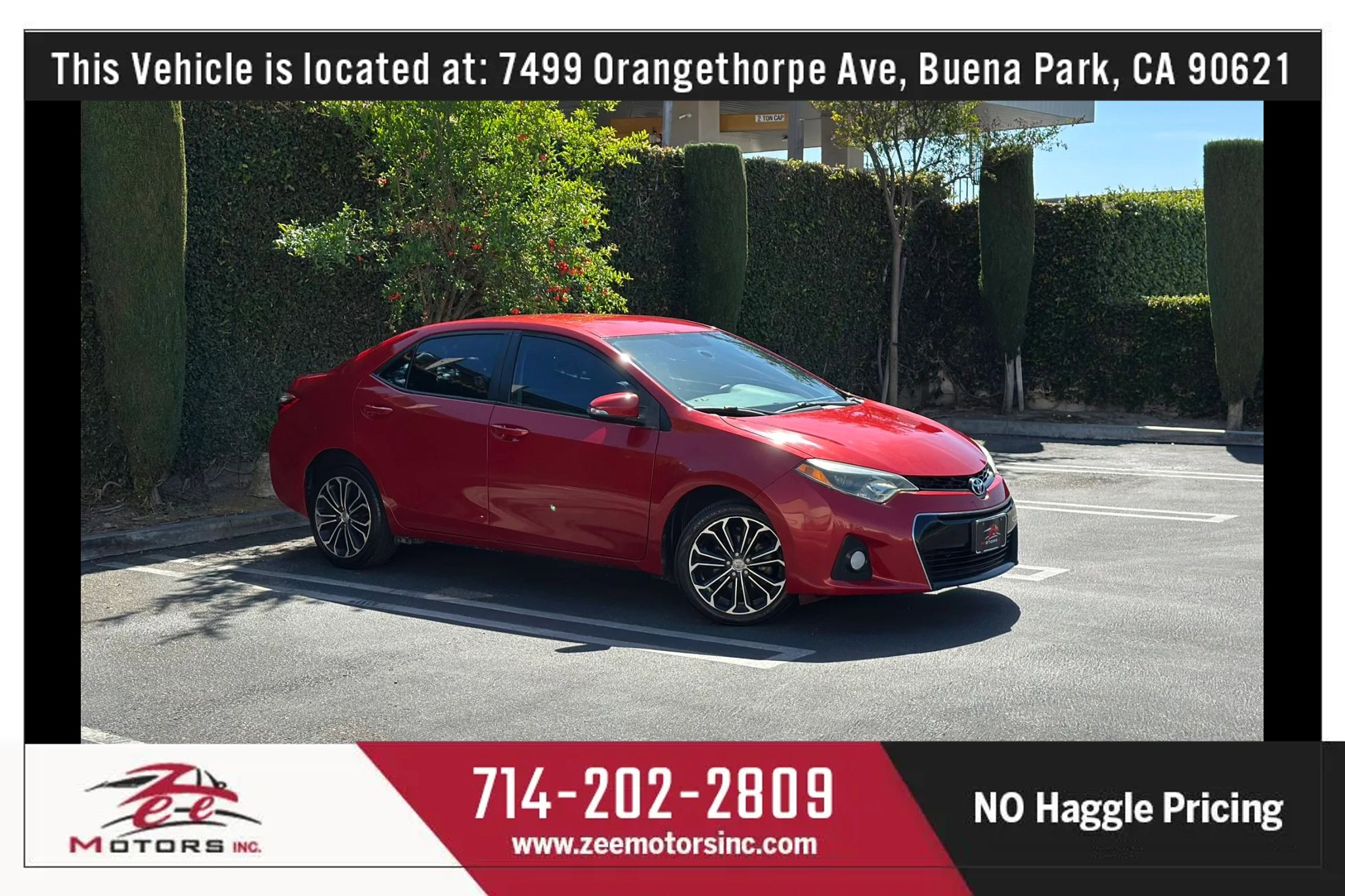 Used 2016 Toyota Corolla S FWD image 2