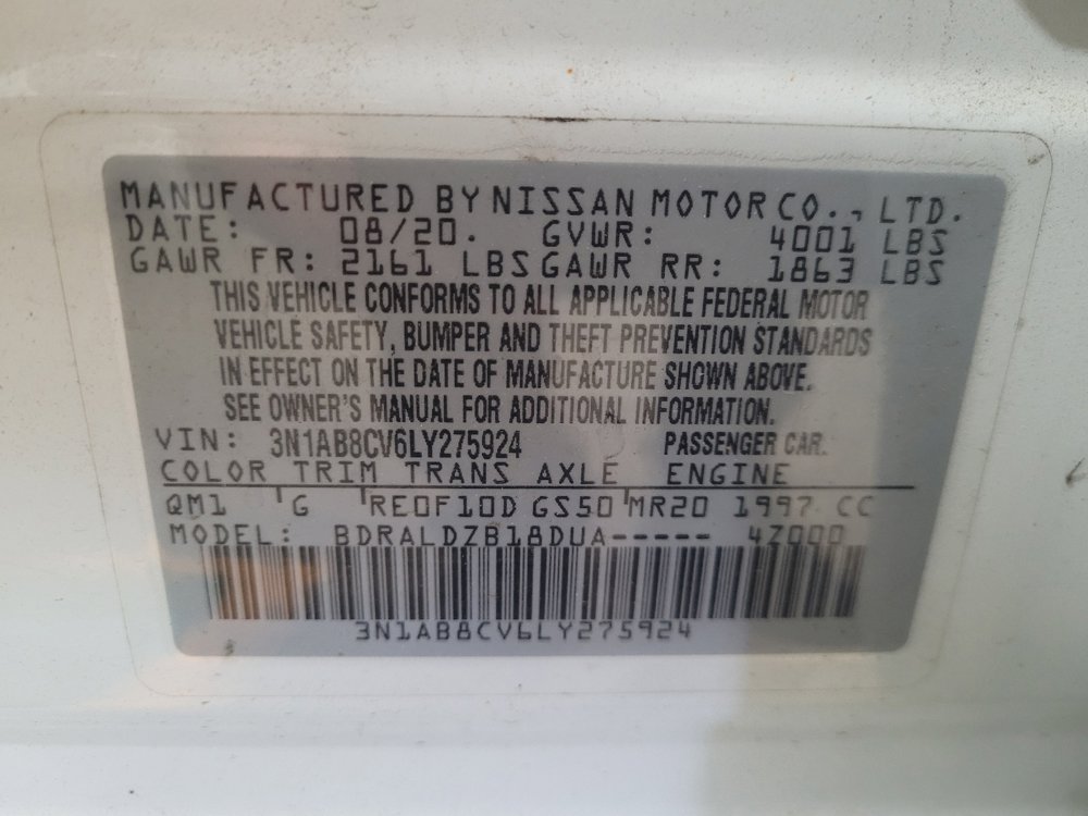 Used 2020 Nissan Sentra SV FWD image 33