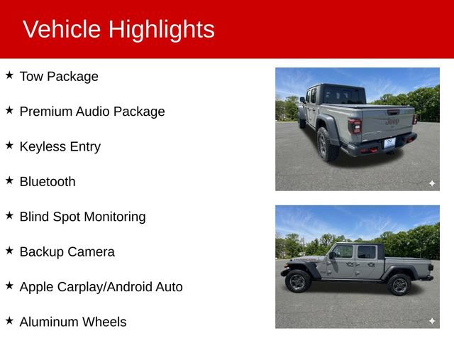 Used 2021 Jeep Gladiator Rubicon AWD/4WD image 2