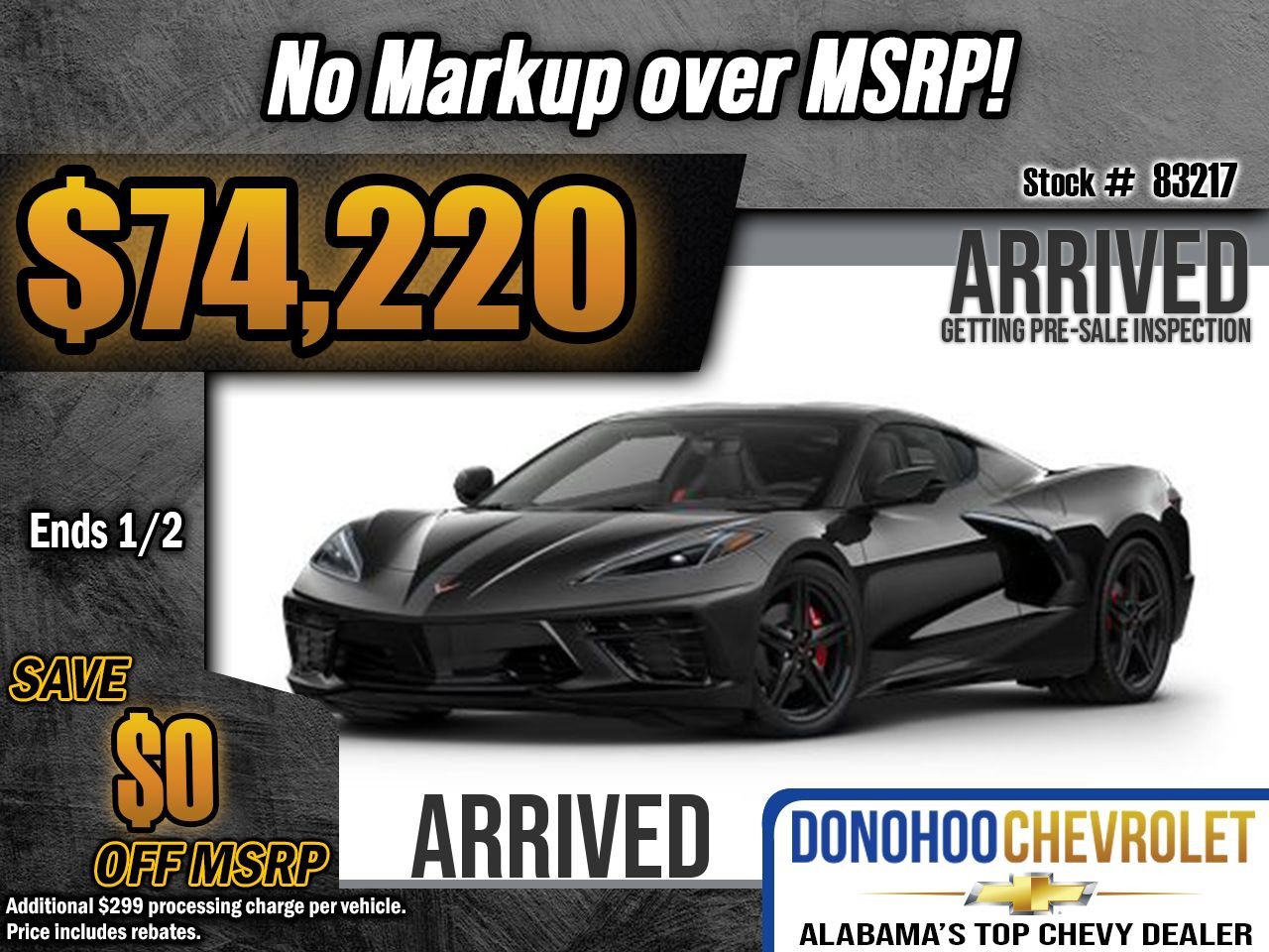 New 2026 Chevrolet Corvette Stingray Coupe w/ 1LT