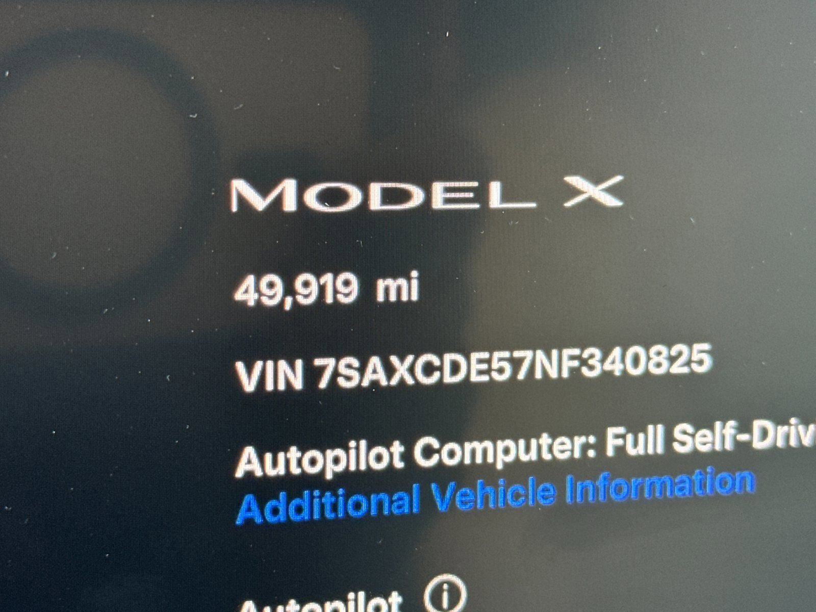 Used 2022 Tesla Model X AWD/4WD image 30