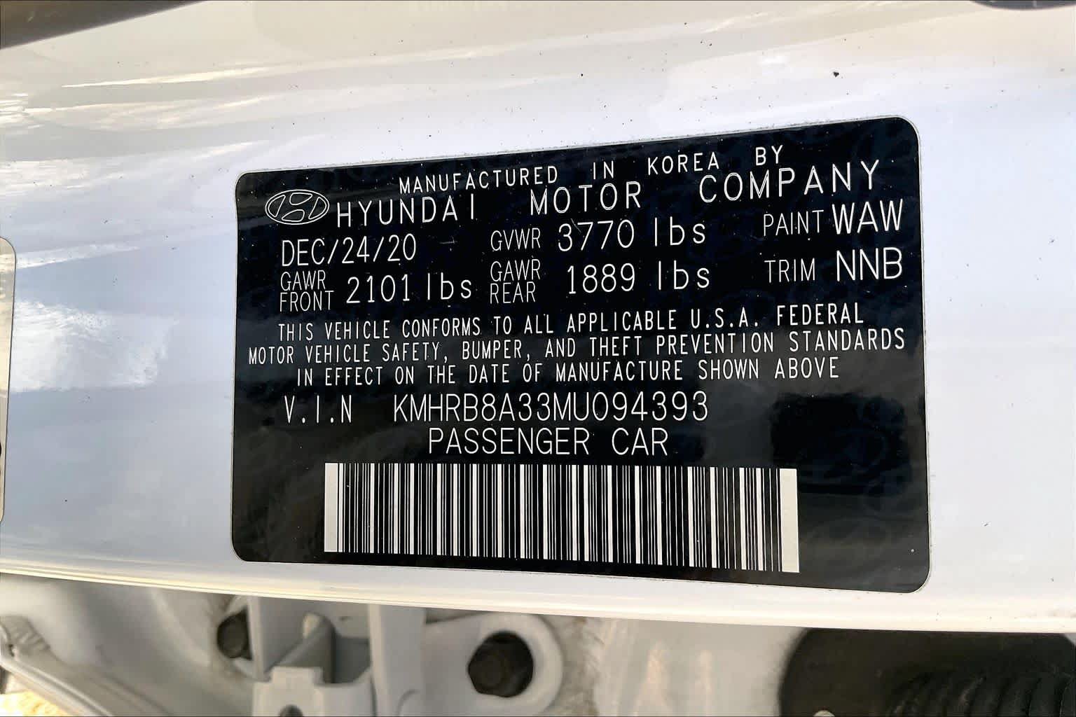 Used 2021 Hyundai Venue SE FWD image 34