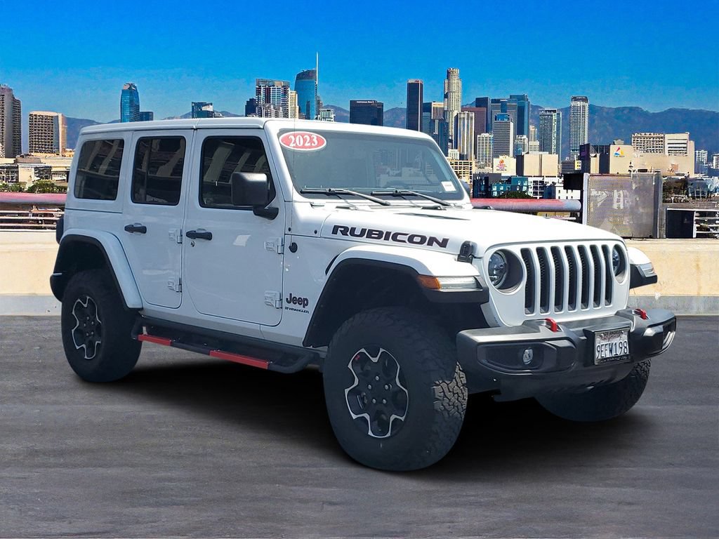 Used 2023 Jeep Wrangler Unlimited Rubicon w/ LED Lighting Group AWD/4WD image 3